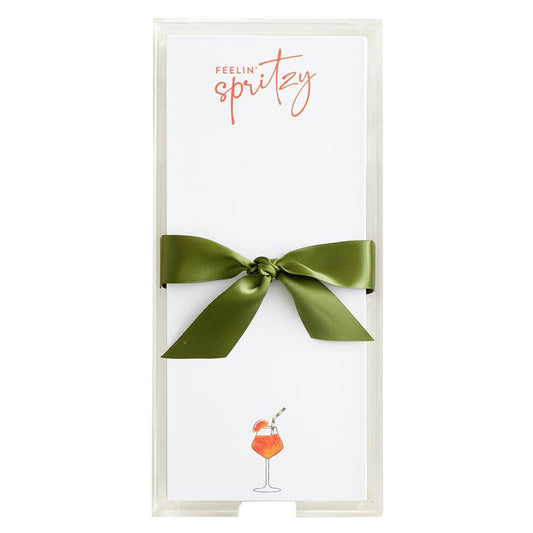 Rectangle Notepaper with Acrylic Tray - Feelin' Spritzy