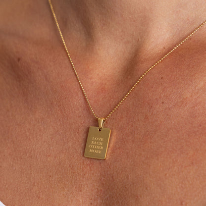 Love Each Other More Necklace