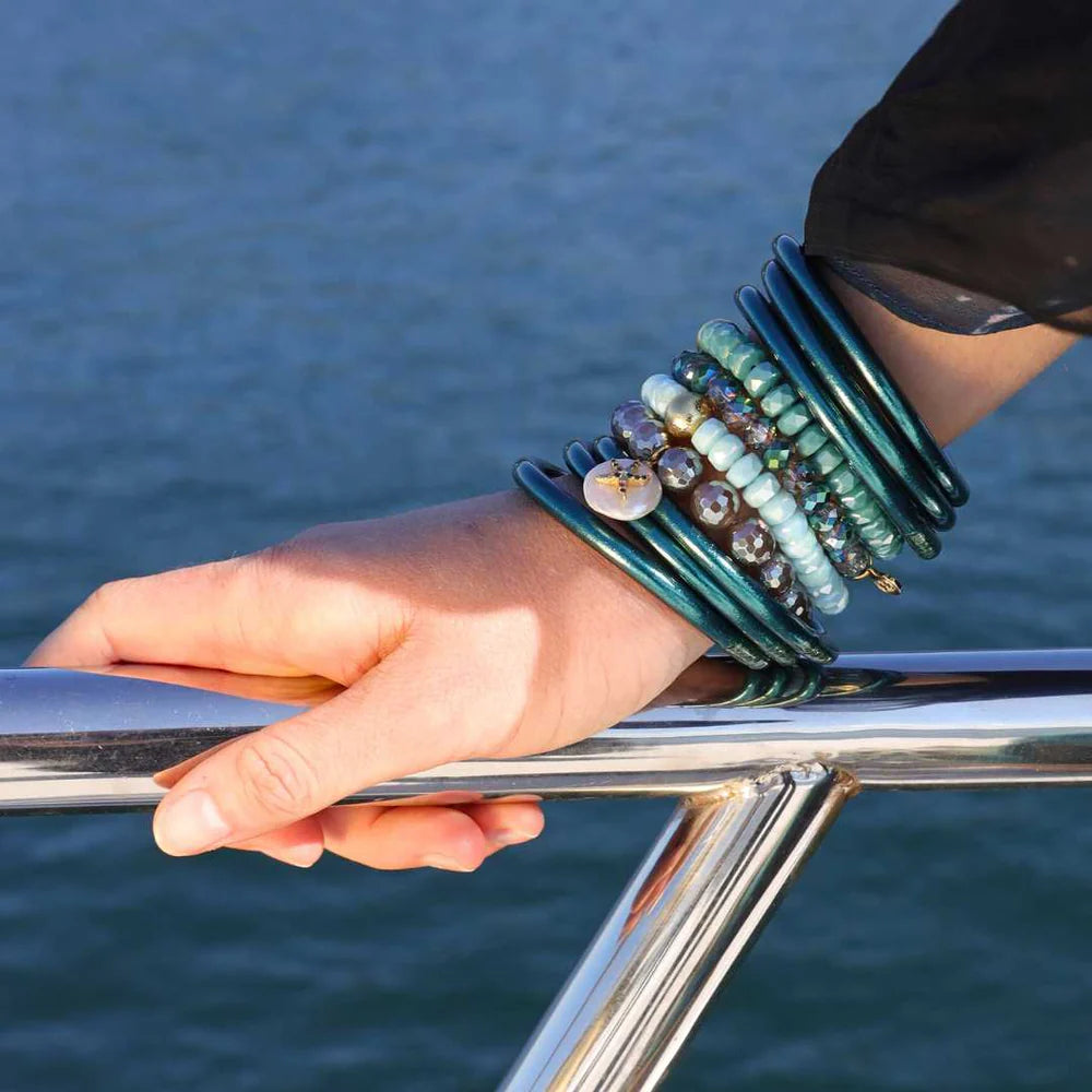 Plume All Weather Bangles® (Set Of 6) - Serenity Prayer