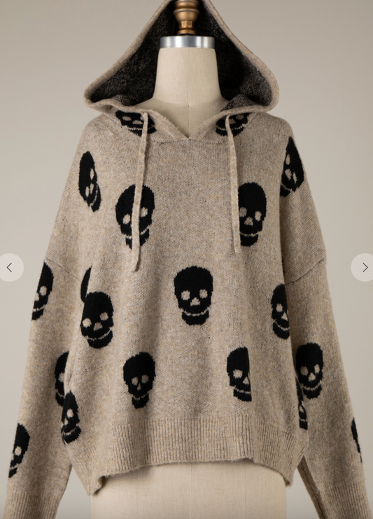 Caitlin Skull Hoodie