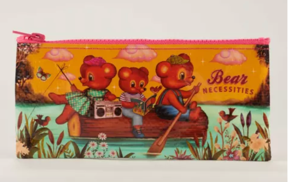 Bear Necessities Pencil Case *FINAL SALE ITEM