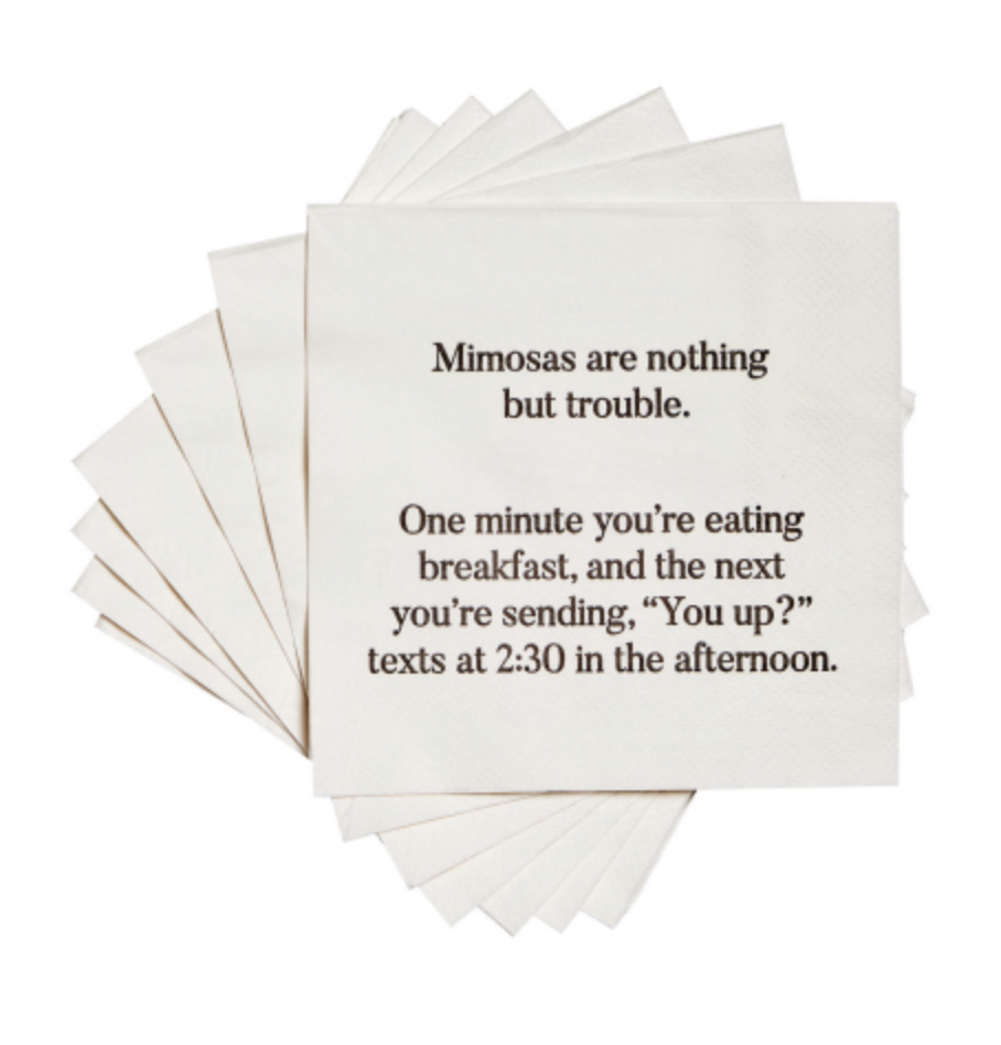 Elle Napkins * Multiple Sayings