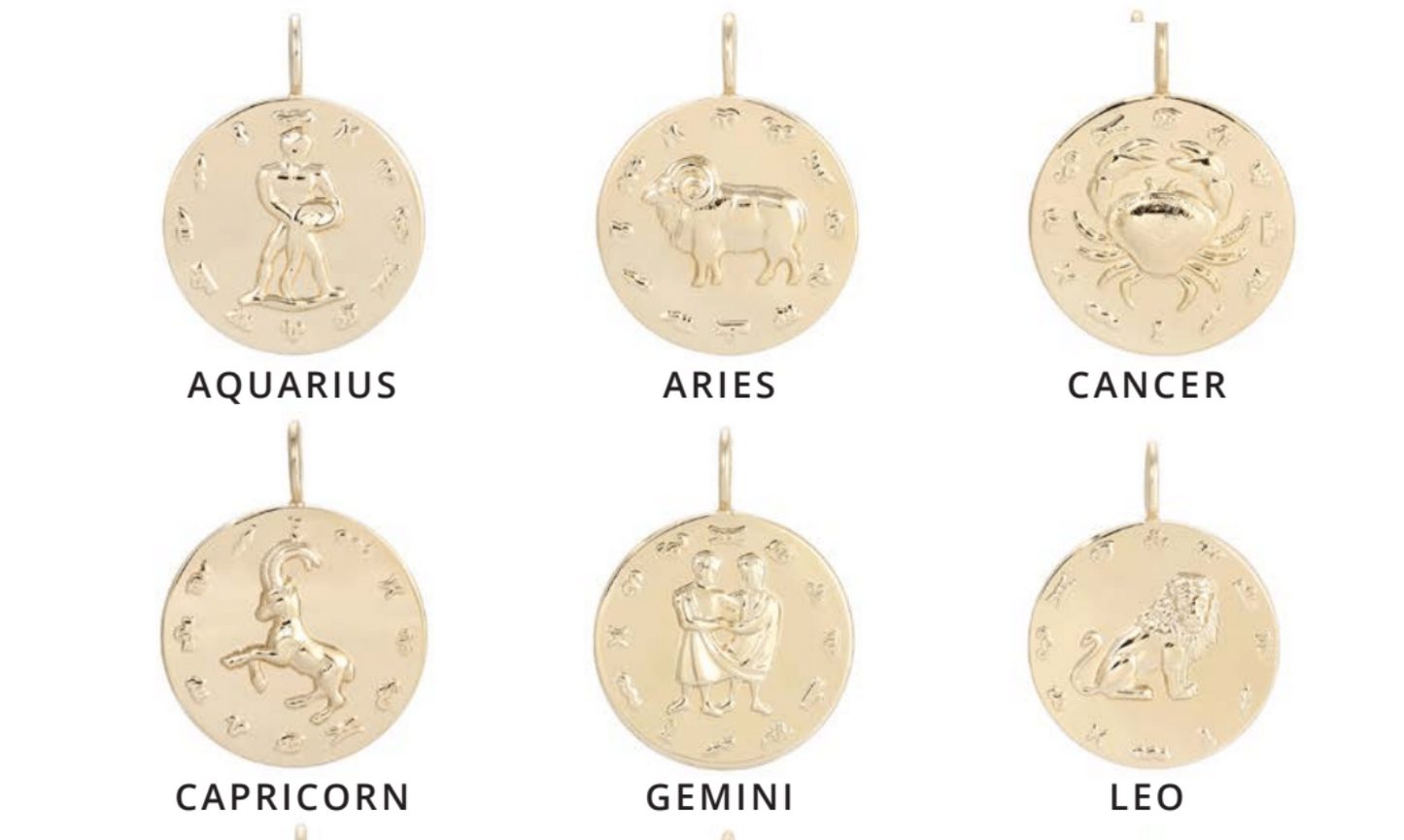 Zodiac Pendant Necklace