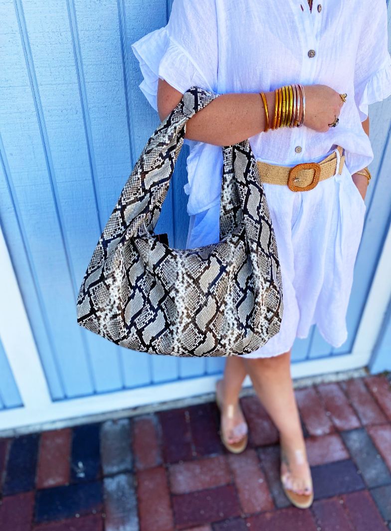 Loren Grey and Black Python