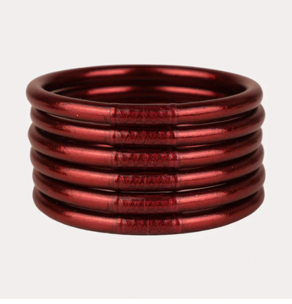 Merlot All Weather Bangles® (AWB®) - Set of 6