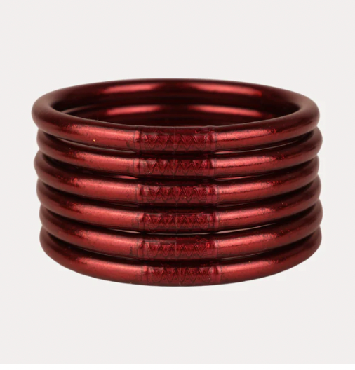 Merlot All Weather Bangles® (AWB®) - Set of 6