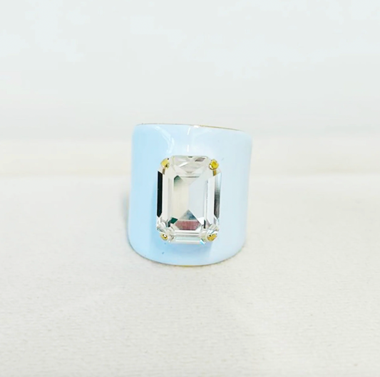 Mini Roddy Ring in Enamel Fairy Dust