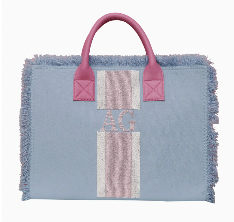 Fringe Monogram Bag