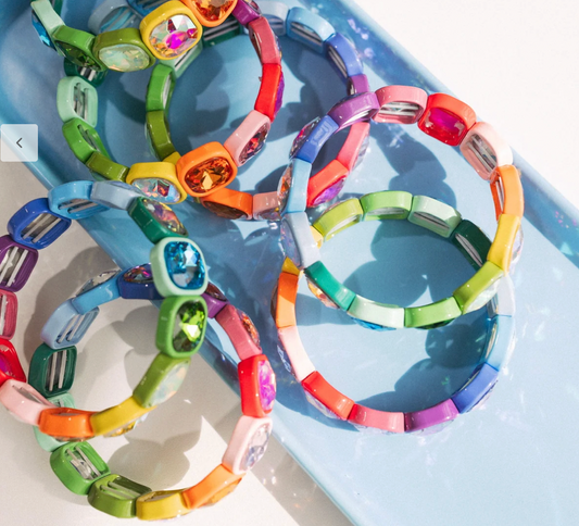 Rainbow Gemstone Bracelet