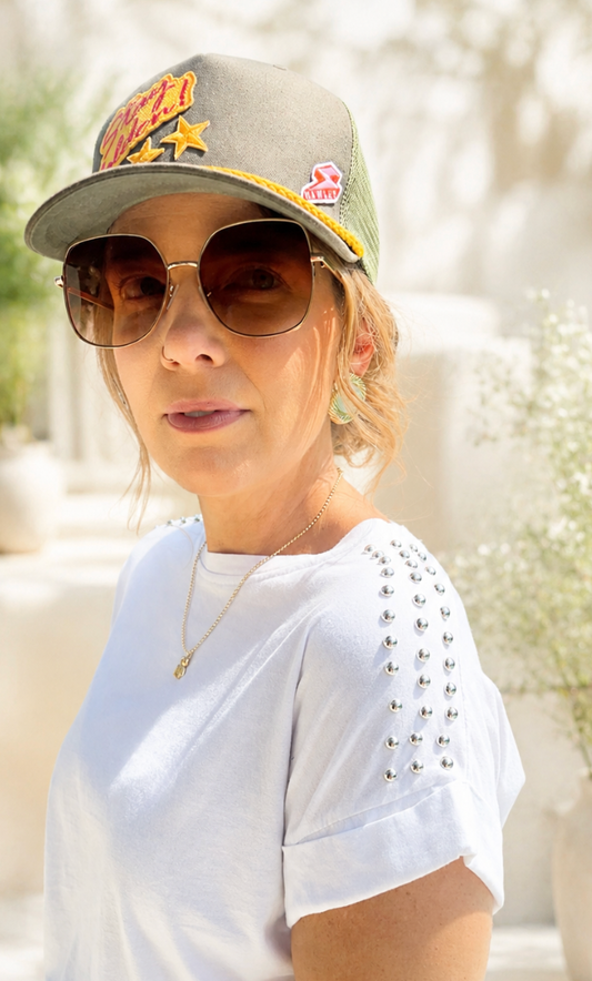 Alice Tee with Studs (multiple colors)
