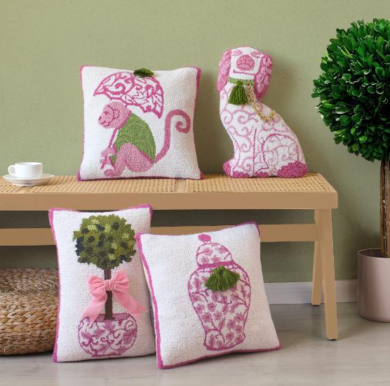 Annie Monkey Pillow *Preorder
