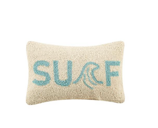 Surf Hook Pillow Poly Filled *Preorder