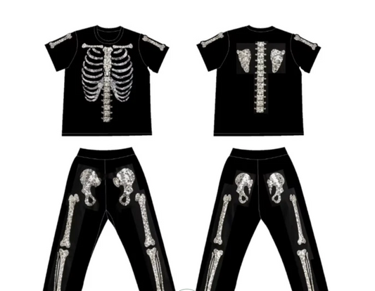 Sparkle skelly chic sequin set | PREORDER