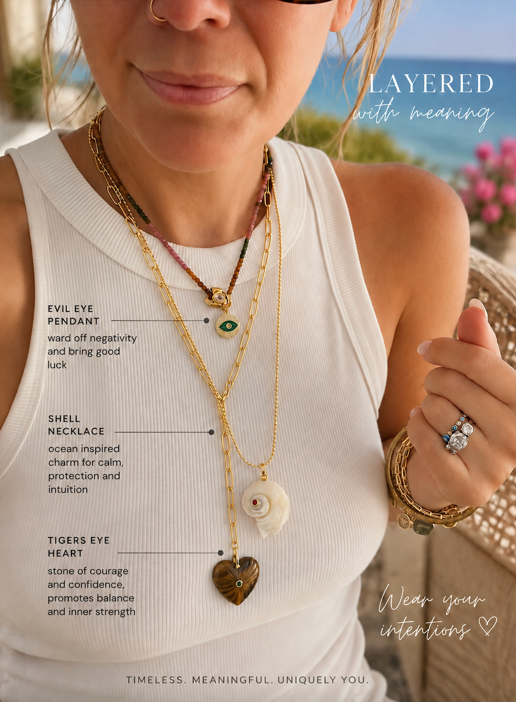 Leigh Heart Necklace
