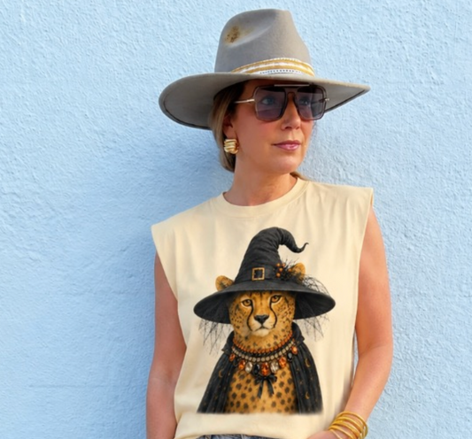 Halloween Cheetah W "real" Bling PREORDER- HANDMADE (OCTOBER Delivery)