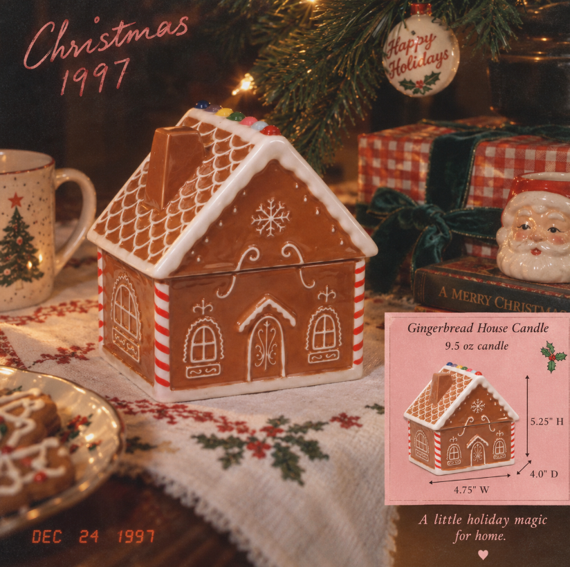 Gingerbread House Candle PREODER
