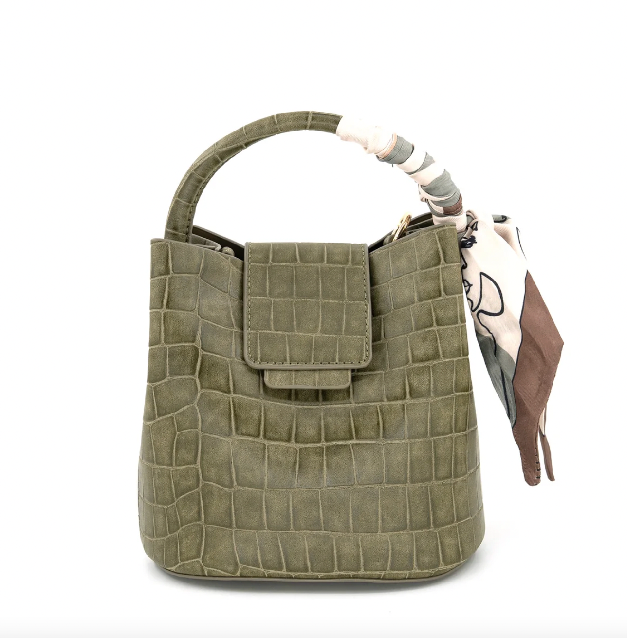 The Wellington Croc Bucket Bag