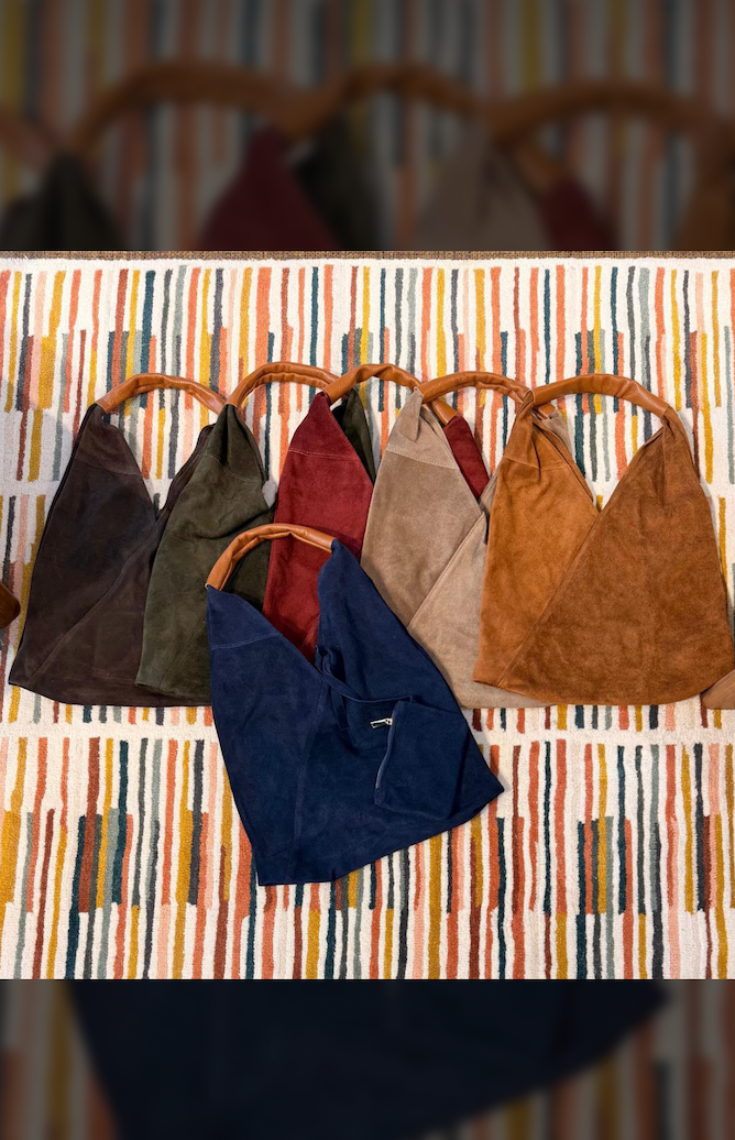 The Suede It Bag