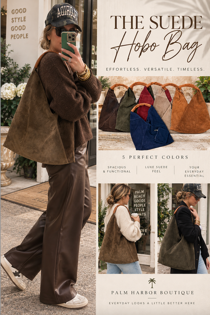 The Suede It Bag