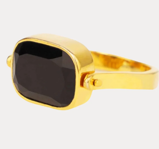 Spinner Ring Black Onyx