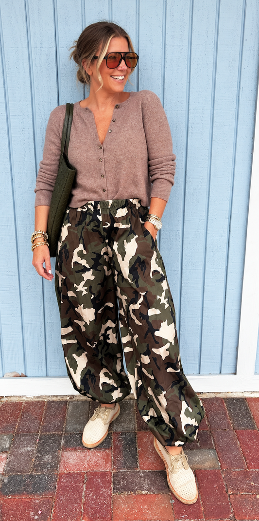 Camo Balloon Pants