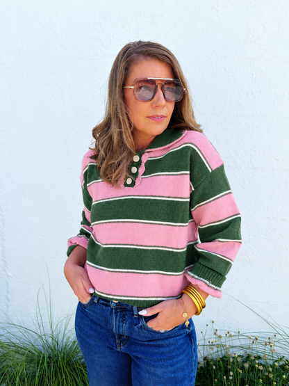Sunset Harbor Pullover Sweater (arriving 10.26)