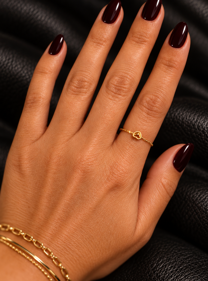 Toni Tiny Heart Ring