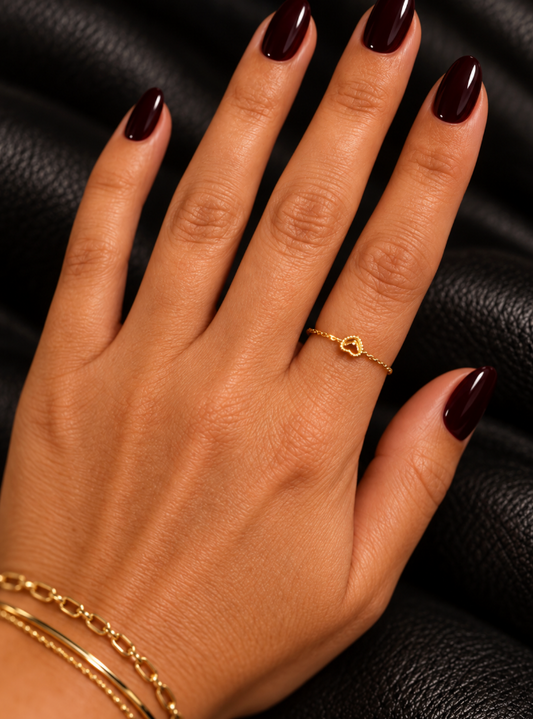 Toni Tiny Heart Ring