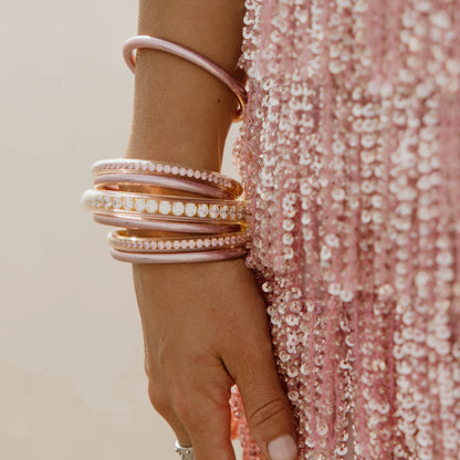 Ice Rose All Weather Bangles Set of 6