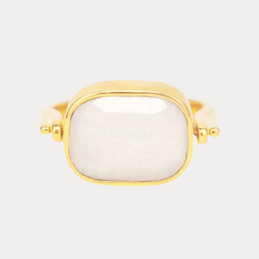Spinner Ring Moonstone size 7