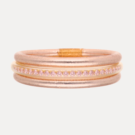 Champagne Queen Stack Set of 3