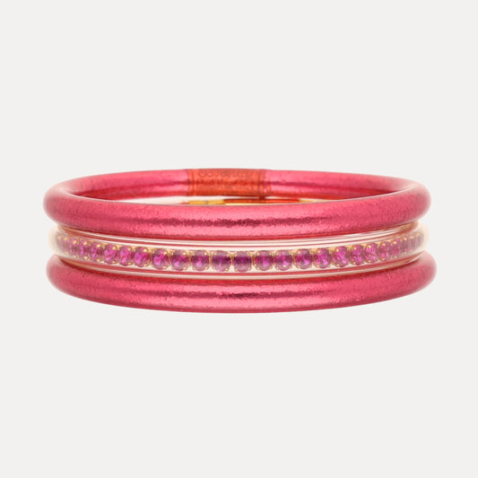 Pink Queen Stack Set of 3