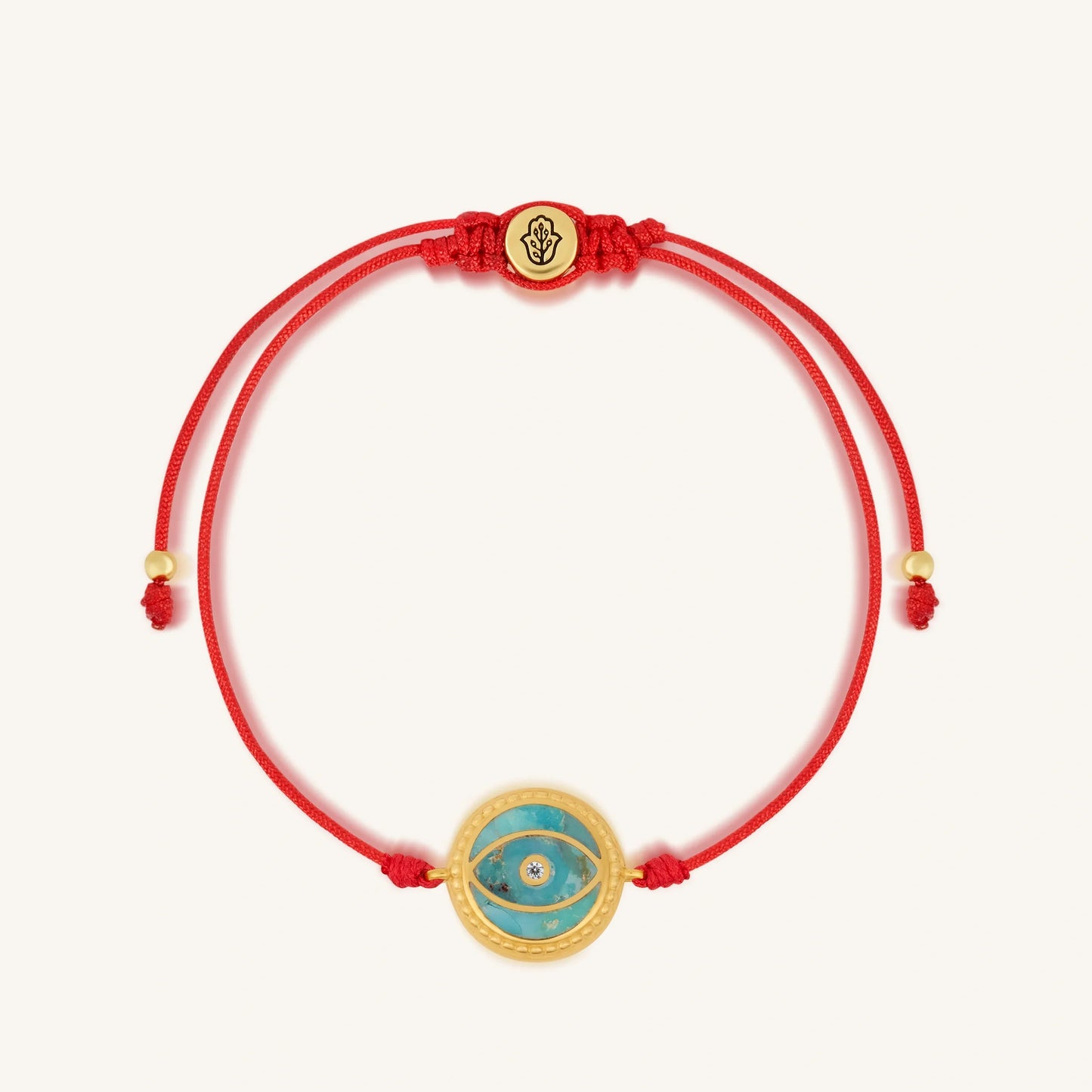 Universal Harmony Turquoise Evil Eye Red String Bracelet