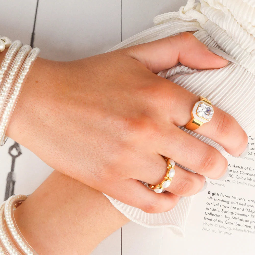 Cushion Cut Ring - Adjustable