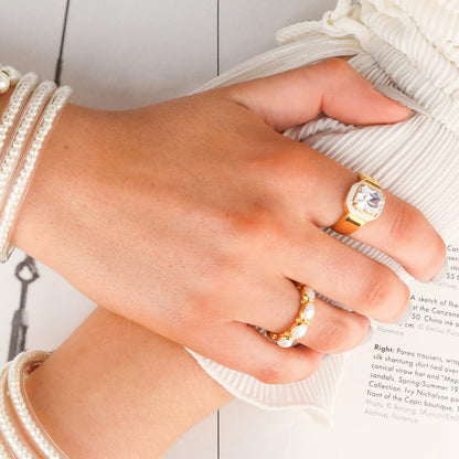 Cushion Cut Ring - Adjustable