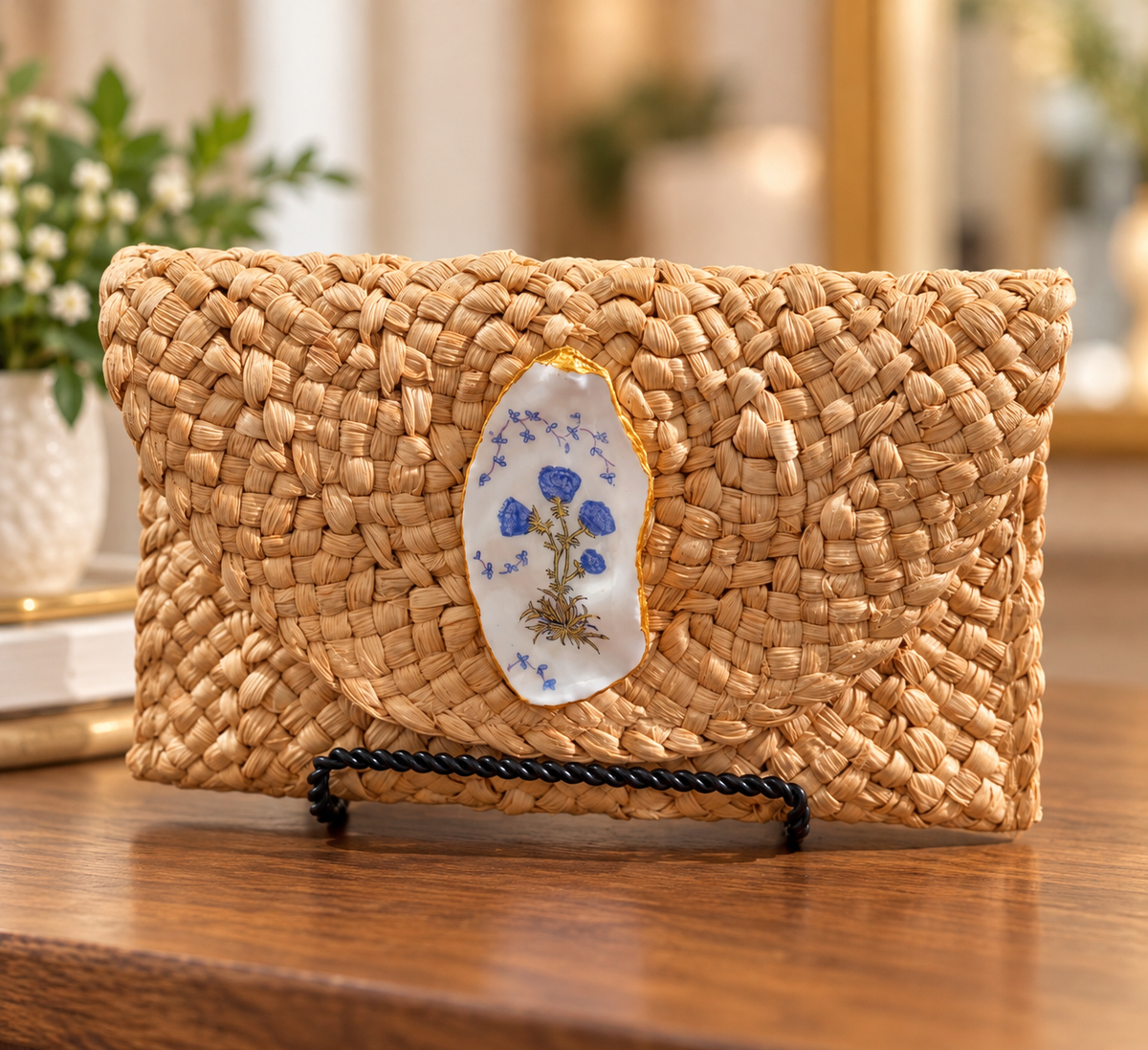 Ash Rattan Clutch 2