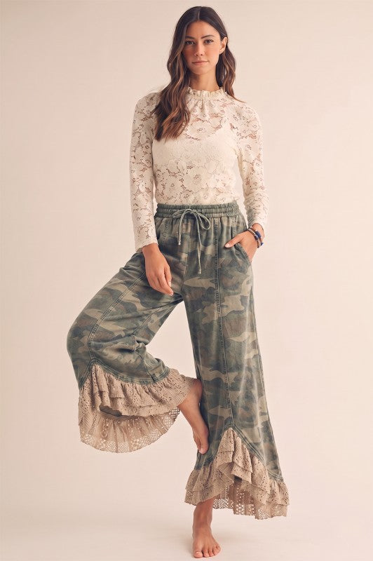 Vintage Lace Camo Pants PREORDER MID JULY