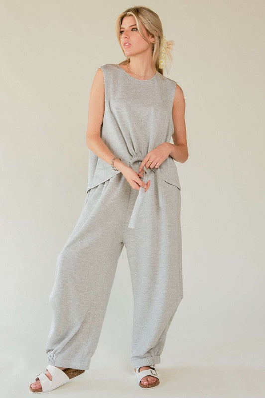 Heather Pants Set