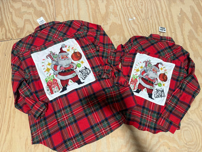 Mommy & Me Flannels with BLING
