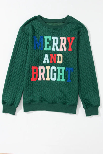 MERRY AND BRIGHT Sweatshirt PREORDER