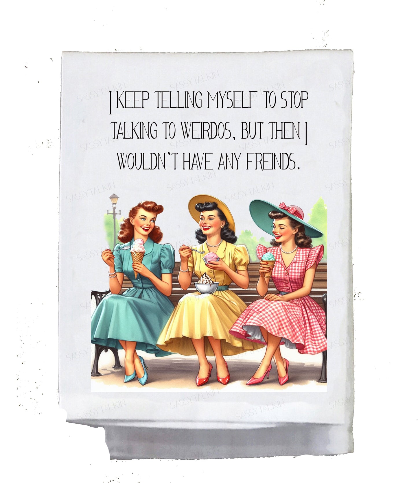 Tea Towel - Weirdos