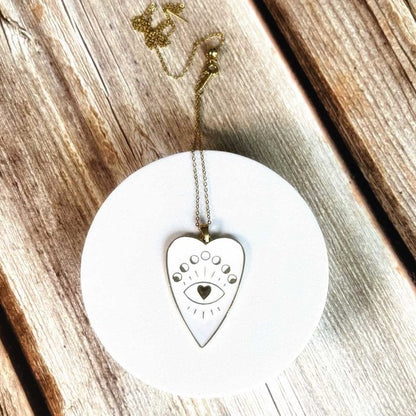 Full Heart Necklace *2 Colors Available