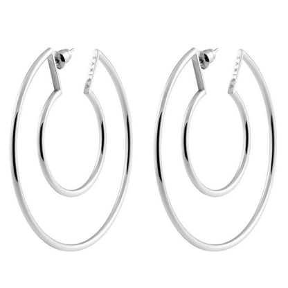 Faye Cutout Hoops