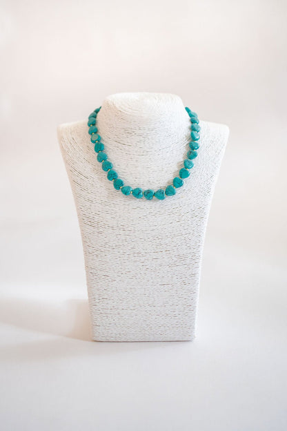 Heart - Quartz Beaded Necklace