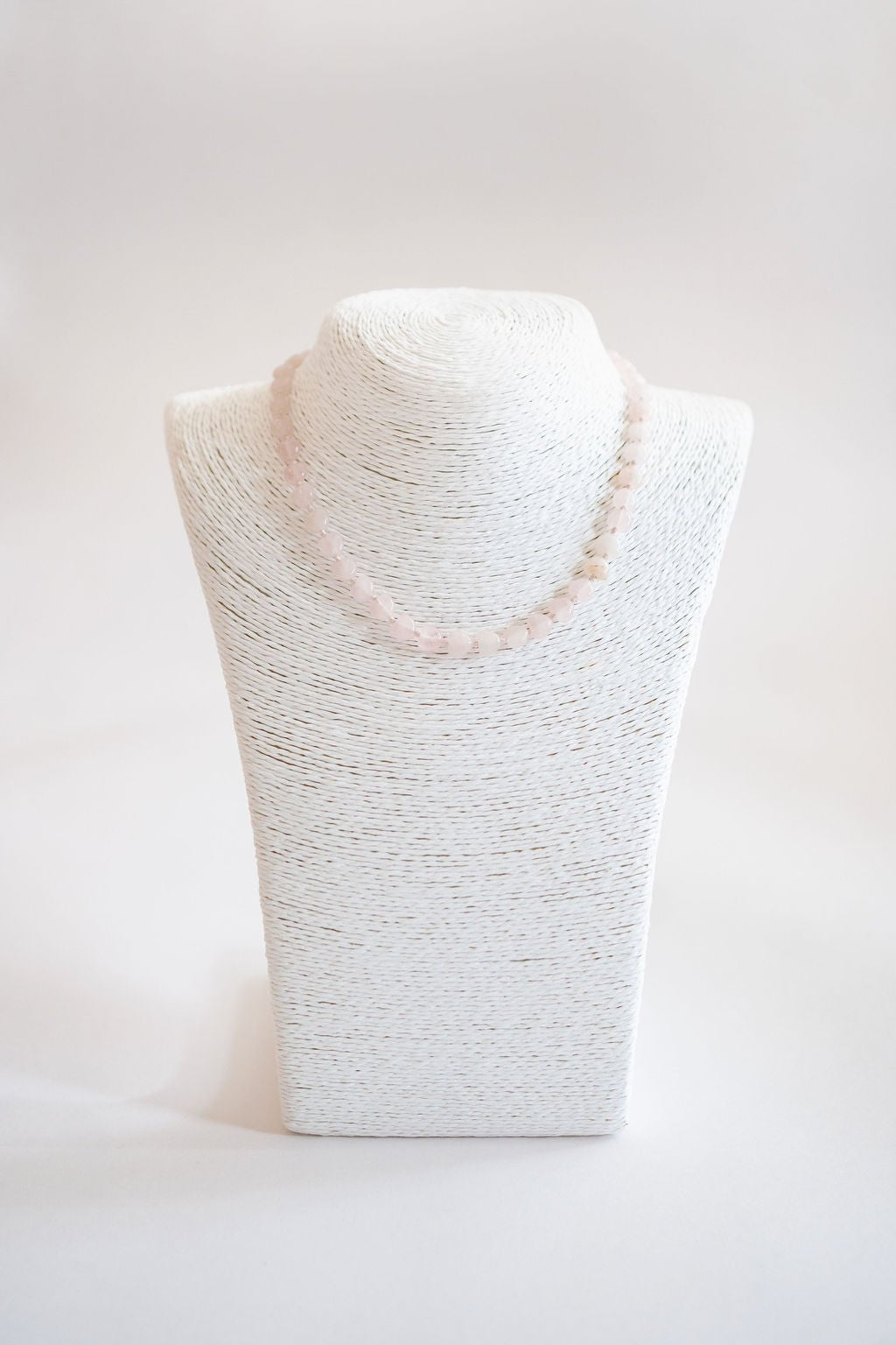 Heart - Quartz Beaded Necklace