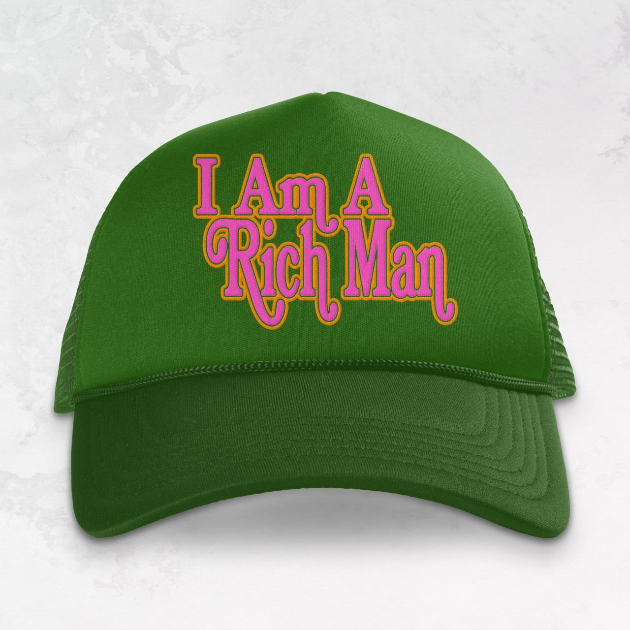 I Am A Rich Man Trucker Hat