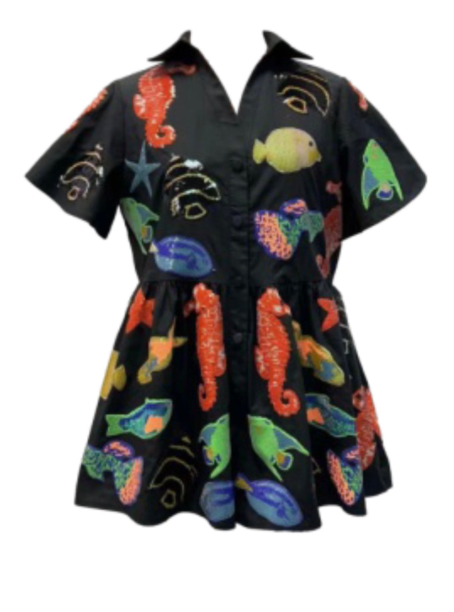 One Fish, Two Fish Romper