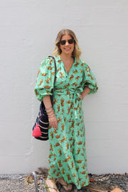 Tiger Wrap Dress