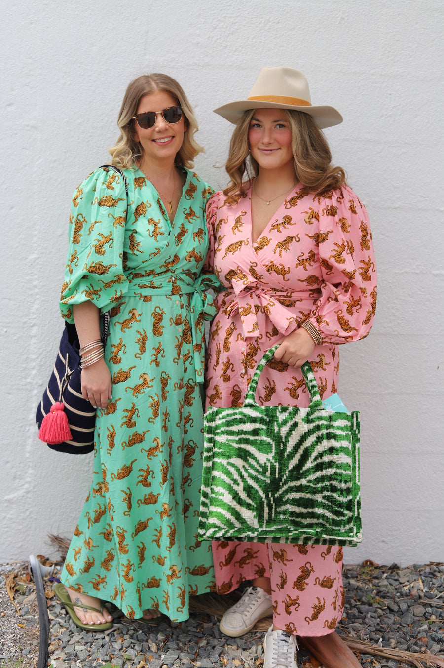Tiger Wrap Dress