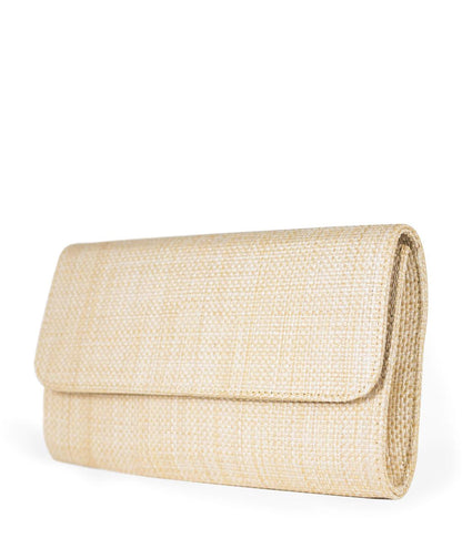Avery Straw Clutch - Pinch Bow